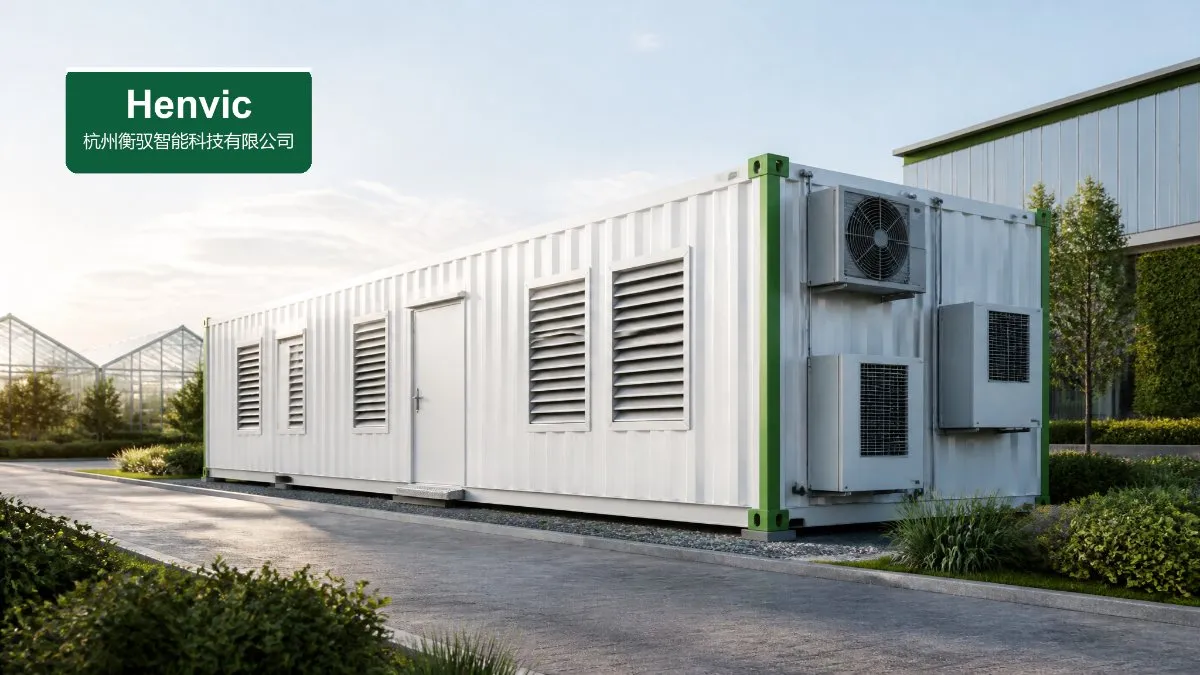 Smart Matsutake Grow Chamber | Container Farm | Henvic Container Plant Factory