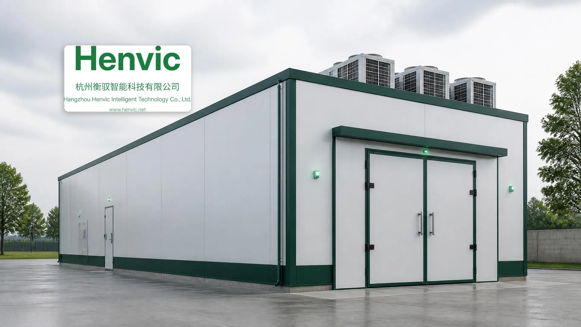 Smart Mushroom Grow Chamber | Container Farm | Henvic Container Plant Factory
