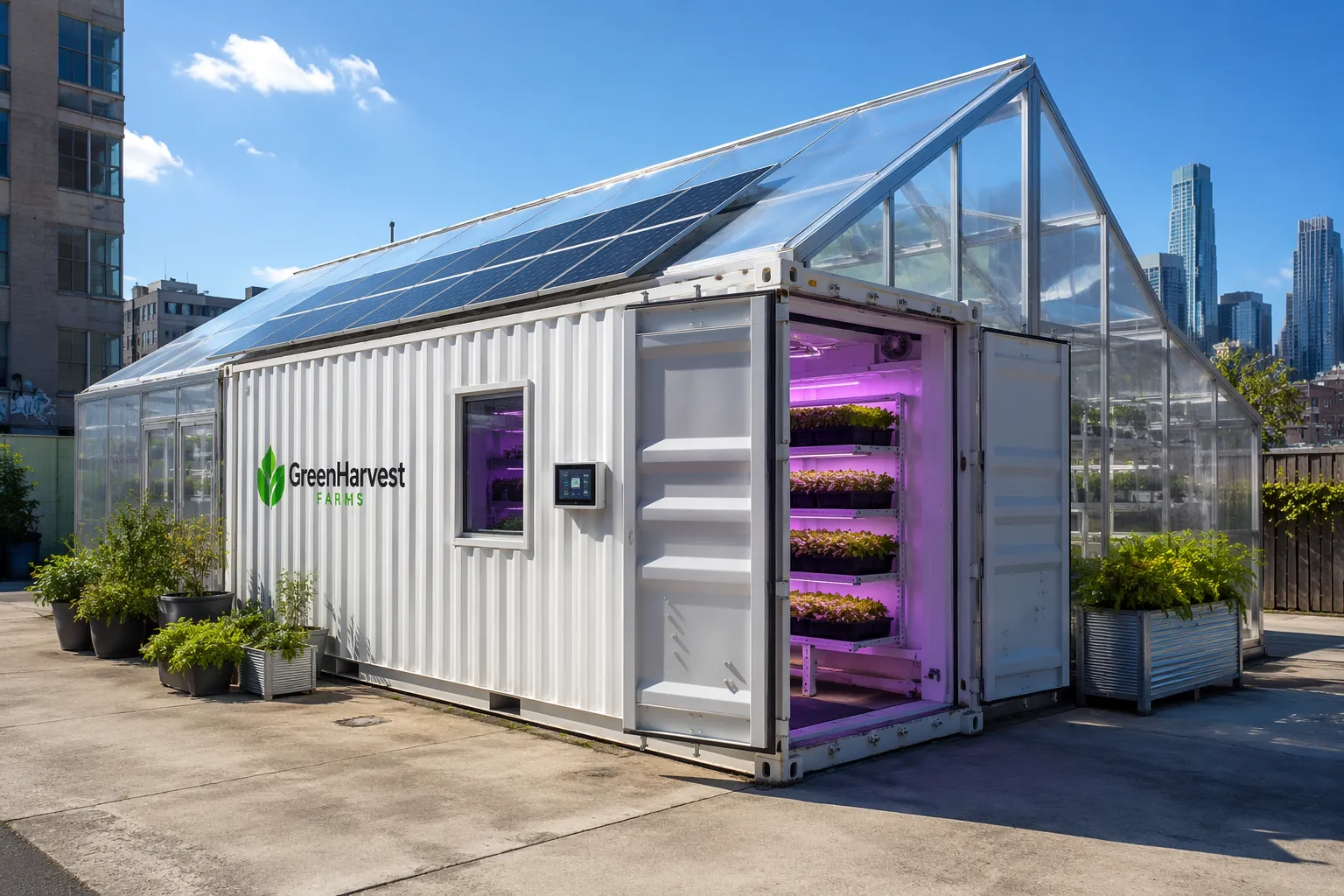 Pioneering the Future of Farming: Large-Scale Vegetable Cultivation Containers